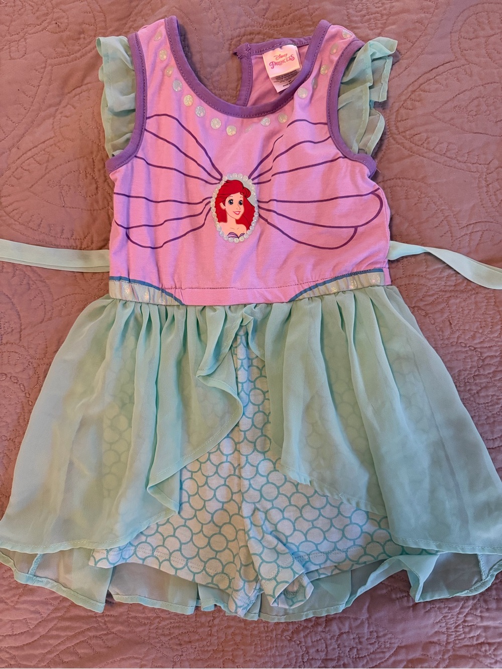 Disney little Mermaid Costume Dress -